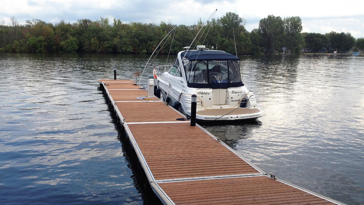 Quai flottant - Floating dock - Quai Solutions - Quais Bertrand